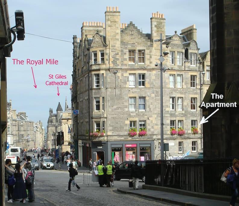 Royal Mile Apt, Just 1 Min From Edinburgh Castle! Edimburgo Exterior foto